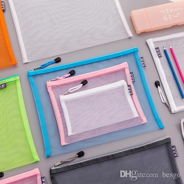 mesh waterproof file folder classified storage student stationery bag zipper document bag transparent file pocket archival bags dbc dh1490
mesh waterproof file folder classified storage student stationery bag zipper document bag transparent file pocket archival bags dbc dh1490