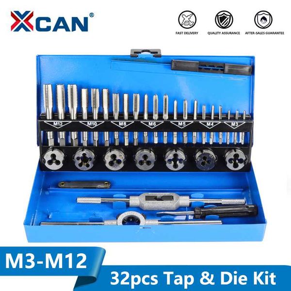 xcan 32pc m3-m12 metric tap and die set hand tapping tools screw thread tap die wrench set
xcan 32pc m3-m12 metric tap and die set hand tapping tools screw thread tap die wrench set