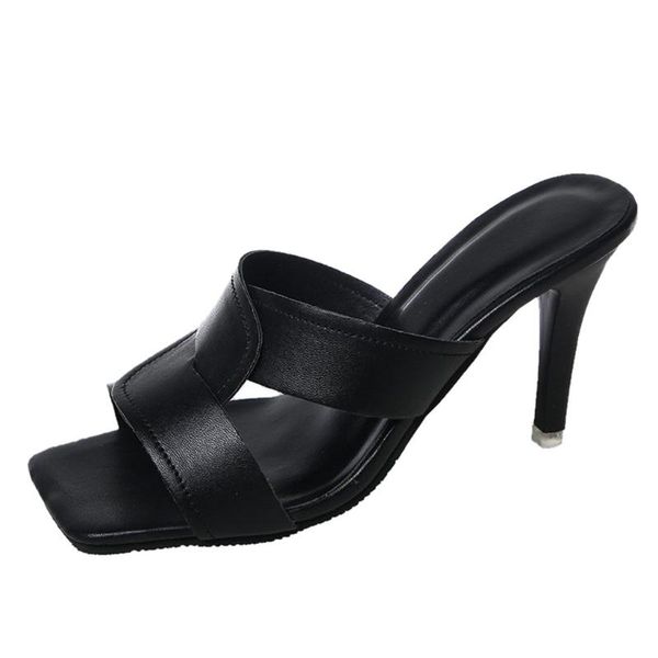 high heels slippers shoes woman women summer slip-on high heels open toe slippers breathable shoes women summer for party, Black
high heels slippers shoes woman women summer slip-on high heels open toe slippers breathable shoes women summer for party, Black