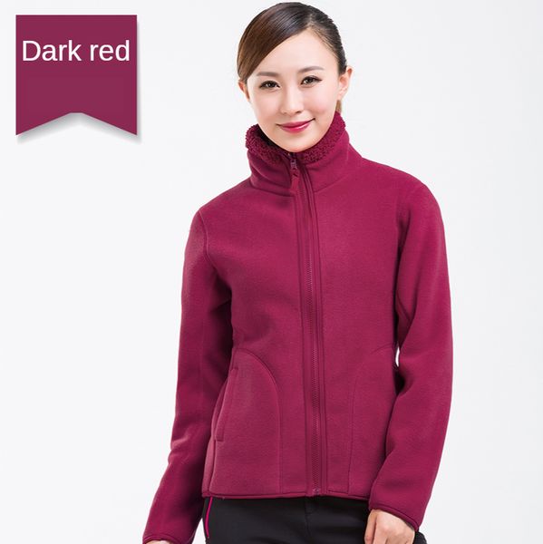 workout clothes women running jacket full zipper stand-collar fleece warm sports jacket can be worn on both sides sportswear, Black;red
workout clothes women running jacket full zipper stand-collar fleece warm sports jacket can be worn on both sides sportswear, Black;red