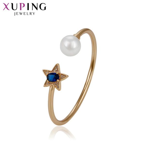 xuping elegant star shape pattern adjustable bangle jewelry gold color plated for women thanksgiving day gift s35-51754, Black
xuping elegant star shape pattern adjustable bangle jewelry gold color plated for women thanksgiving day gift s35-51754, Black
