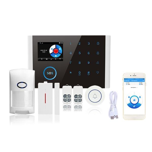 cs108 switchable wireless home security wifi gsm gprs alarm system app remote control arm disarm door/window sensor
cs108 switchable wireless home security wifi gsm gprs alarm system app remote control arm disarm door/window sensor