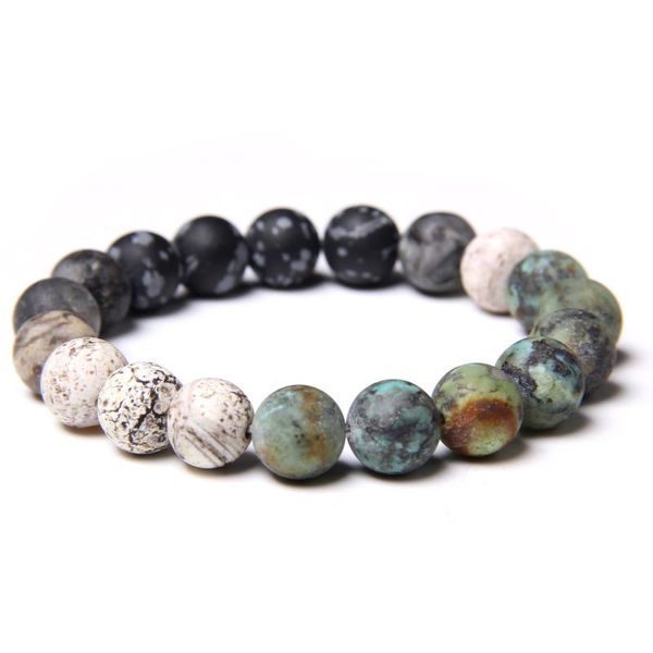 10mm natural stone beads energy bracelet men handmade round turquoises stone beaded charm bracelet jewelry for women men gifts, Black
10mm natural stone beads energy bracelet men handmade round turquoises stone beaded charm bracelet jewelry for women men gifts, Black