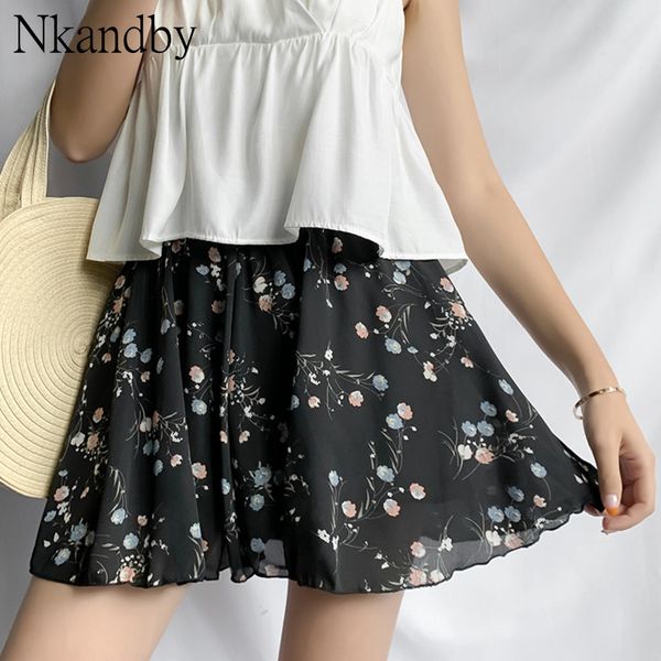 summer chiffon shorts skirt women trendy loose floral printed casual large size high elastic waist beach thin wide leg shorts, White;black
summer chiffon shorts skirt women trendy loose floral printed casual large size high elastic waist beach thin wide leg shorts, White;black