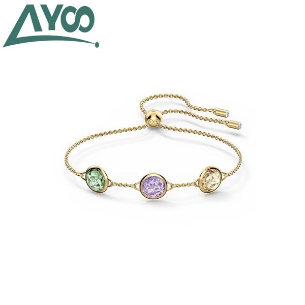 ayoo swa 2020 new simple and colorful crystals gentle beaded adjustable women's bracelet bracelet women, Black
ayoo swa 2020 new simple and colorful crystals gentle beaded adjustable women's bracelet bracelet women, Black