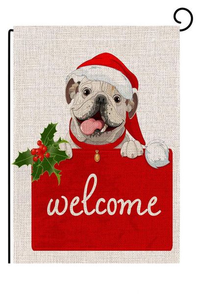 New 9 styles Christmas Garden Flags Banners cartoon Pattern xmas Theme Two Sides animal Snowman Patterns party decor Flag A05
New 9 styles Christmas Garden Flags Banners cartoon Pattern xmas Theme Two Sides animal Snowman Patterns party decor Flag A05