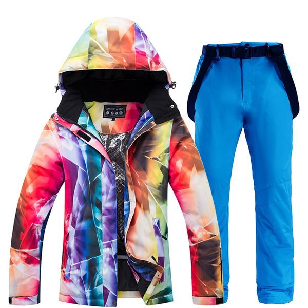 ski suit for women waterproof windproof skiing and snowboarding jacket pants set female outdoor thick warm snow coat ski set
ski suit for women waterproof windproof skiing and snowboarding jacket pants set female outdoor thick warm snow coat ski set