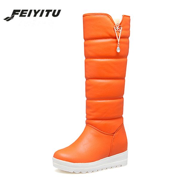 feiyitu winter shoes women plush warm rhinestone 2020 new arrival height increasing wedges ladies snow boots knee high, Black
feiyitu winter shoes women plush warm rhinestone 2020 new arrival height increasing wedges ladies snow boots knee high, Black