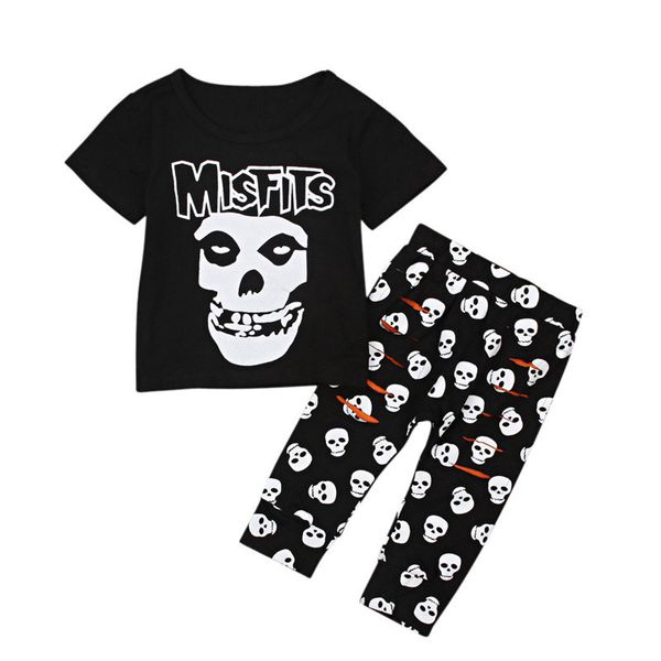 kids boys cartoon outfits halloween short sleeve t-shirt infant baby kids printed elastic trousers boys skeleton hole pants 060904, White
kids boys cartoon outfits halloween short sleeve t-shirt infant baby kids printed elastic trousers boys skeleton hole pants 060904, White