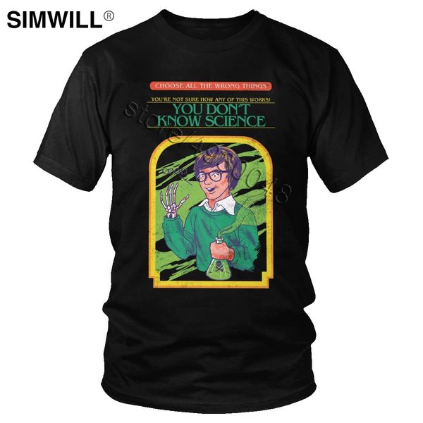 novelty latest men humor you don't know science t-shirt short sleeve cotton scary skeleton scientist t shirt graphic print tee
novelty latest men humor you don't know science t-shirt short sleeve cotton scary skeleton scientist t shirt graphic print tee