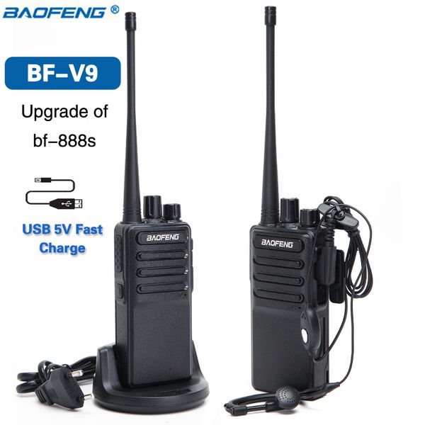 walkie talkie 2pcs baofeng bf-v9 mini 5v usb fast charge 5w uhf 400-470mhz ham cb portable radio set woki toki bf-888s bf888s
walkie talkie 2pcs baofeng bf-v9 mini 5v usb fast charge 5w uhf 400-470mhz ham cb portable radio set woki toki bf-888s bf888s