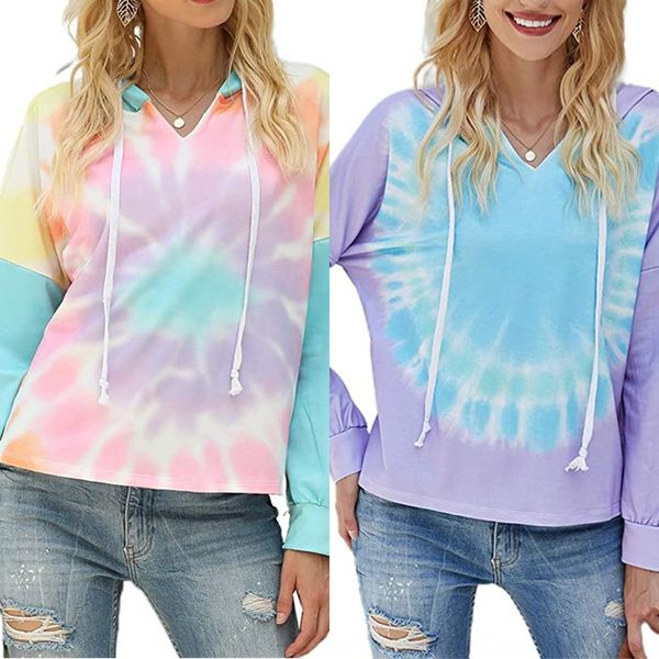 2020 autumn and winter new women's tie-dyed hooded loose gradient color long sleeve sweatersweater sweater pzqfr, Black
2020 autumn and winter new women's tie-dyed hooded loose gradient color long sleeve sweatersweater sweater pzqfr, Black