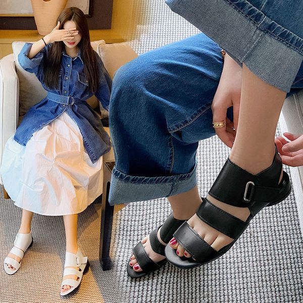 ymechic 2020 trendy low heel gladiator sandals women brown black white chunky heels hook loop rome sandal womens shoes summer 43
ymechic 2020 trendy low heel gladiator sandals women brown black white chunky heels hook loop rome sandal womens shoes summer 43