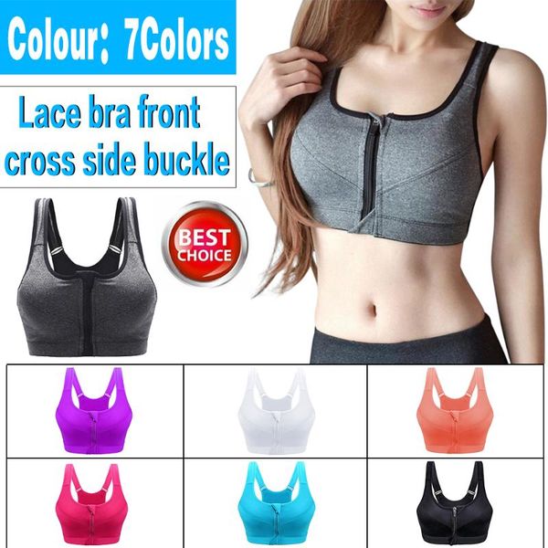 zipper йоги спорта фитнес bra женщина нижнего белье бег йог спортивные бюстгальтеры tops белье без стального кольца беговой gym бюстгальтер, White;black
zipper йоги спорта фитнес bra женщина нижнего белье бег йог спортивные бюстгальтеры tops белье без стального кольца беговой gym бюстгальтер, White;black