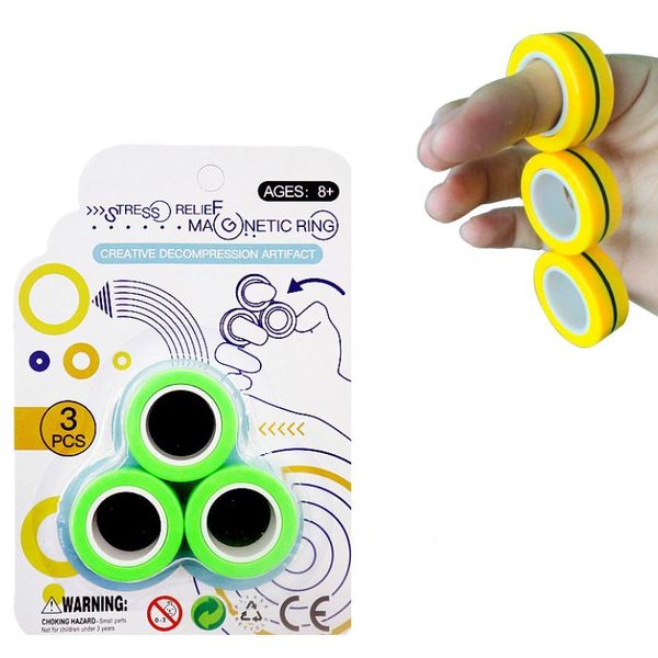 anti-stress finger magnetic bracelet rings toy magic ring props tools relife stress fidget spinner toys finger gears game gift
anti-stress finger magnetic bracelet rings toy magic ring props tools relife stress fidget spinner toys finger gears game gift