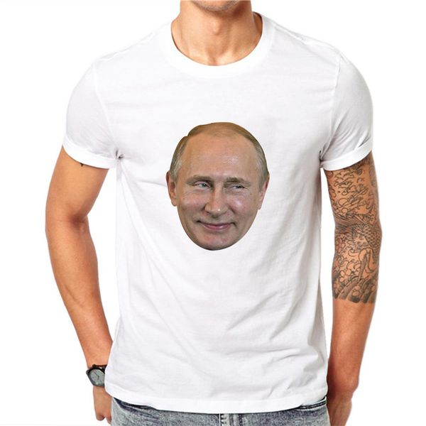 2018 t shirt men putin smile t shirt cotton for man summer fashion funny print t-shirts size s-xxxl
2018 t shirt men putin smile t shirt cotton for man summer fashion funny print t-shirts size s-xxxl