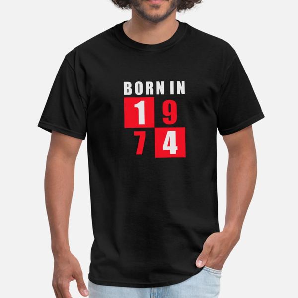 born in 1974 t shirt men designer tee shirt crew neck family fit new style summer style vintage shirt
born in 1974 t shirt men designer tee shirt crew neck family fit new style summer style vintage shirt