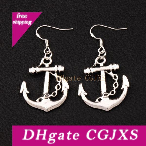 anchor earrings 925 silver fish hooks 30pairs /lot antique silver dangles chandelier fashion jewelry 24x44mm e003
anchor earrings 925 silver fish hooks 30pairs /lot antique silver dangles chandelier fashion jewelry 24x44mm e003