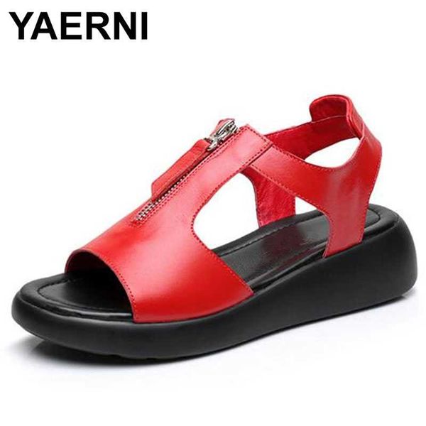 yaerniwomen сандалии из натуральной кожи платформы летняя обувь open toe сандалии платформы женская обувь плюс размер 34-43, Black
yaerniwomen сандалии из натуральной кожи платформы летняя обувь open toe сандалии платформы женская обувь плюс размер 34-43, Black