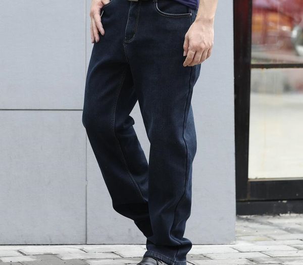 men's jeans plus velvet thick autumn and winter models loose straight stretch large size long pants more size 29-38 40 42, Blue
men's jeans plus velvet thick autumn and winter models loose straight stretch large size long pants more size 29-38 40 42, Blue