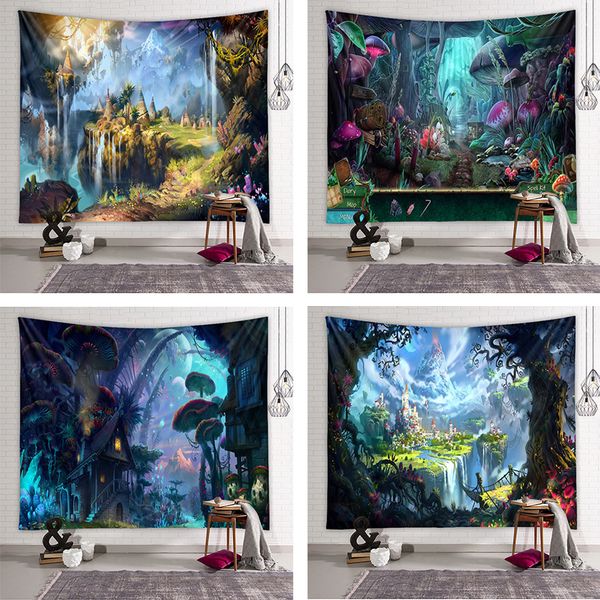 blanket fantasy forest home wall decoration tapestry background cloth hanging cloth fairy tale world canvas beach towel
blanket fantasy forest home wall decoration tapestry background cloth hanging cloth fairy tale world canvas beach towel