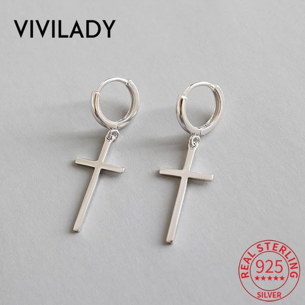 vivilady real 925 sterling silver cross pendant women hoop earrings trendy christianity female jewlery bijoux gift, Golden;silver
vivilady real 925 sterling silver cross pendant women hoop earrings trendy christianity female jewlery bijoux gift, Golden;silver