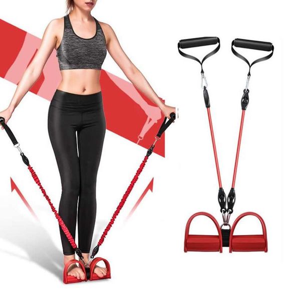 multifunctional resistance bands exercise training foot pedal pull rope elastic band workout yoga bands fitness elastic band red
multifunctional resistance bands exercise training foot pedal pull rope elastic band workout yoga bands fitness elastic band red