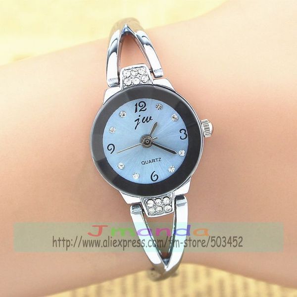 100pcs/lot jw-954l new arrival silver color lady bracelet watch wrap quartz dress watch wholesale elegance wristwatch for women, Slivery;brown
100pcs/lot jw-954l new arrival silver color lady bracelet watch wrap quartz dress watch wholesale elegance wristwatch for women, Slivery;brown