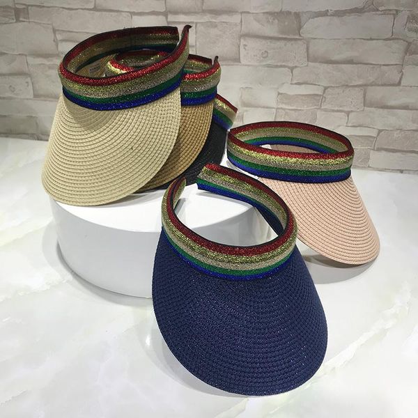 sun hat spring summer empty hat women large brim sun straw folding outdoor bonnet peaked cap panama hats for women's, Blue;gray
sun hat spring summer empty hat women large brim sun straw folding outdoor bonnet peaked cap panama hats for women's, Blue;gray