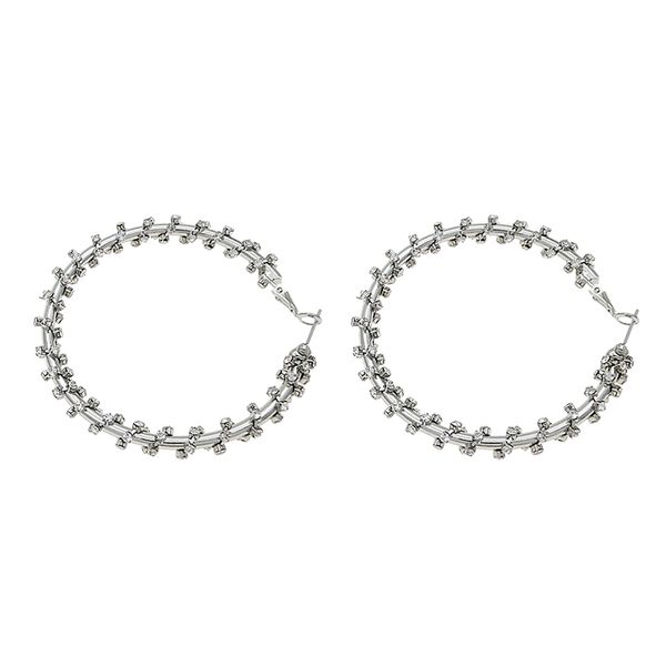 925 silver needle ear ring female personality fashion temperament earrings round circle earrings female, Golden;silver
925 silver needle ear ring female personality fashion temperament earrings round circle earrings female, Golden;silver