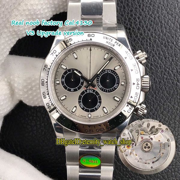 real nf v3 super version 904l steel case cal.4130 sa4130 eta 7750 chronograph automatic gray dial mens watch 116509 116500 satch watches, Slivery;brown
real nf v3 super version 904l steel case cal.4130 sa4130 eta 7750 chronograph automatic gray dial mens watch 116509 116500 satch watches, Slivery;brown