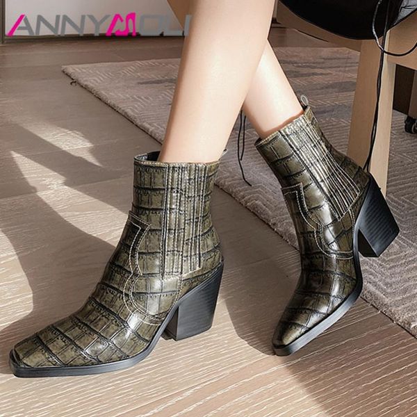 annymoli women mid-calf boots shoes high heel ladies boots square toe block heels female footwear autumn blue white yellow 43, Black
annymoli women mid-calf boots shoes high heel ladies boots square toe block heels female footwear autumn blue white yellow 43, Black