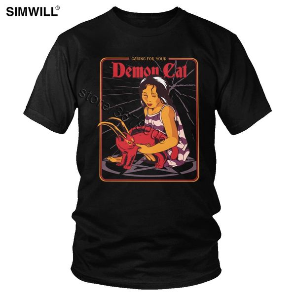 retro caring for your demon cat t-shirt men novelty short sleeve cotton t shirts streetwear crew neck humor horror cartoon tee
retro caring for your demon cat t-shirt men novelty short sleeve cotton t shirts streetwear crew neck humor horror cartoon tee