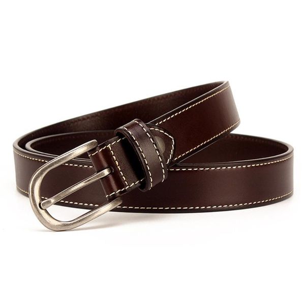 fajarina ladies quality cow skin leather retro style female design decorative pin buckle cowhide belts for women 2.8cm01, Black;brown
fajarina ladies quality cow skin leather retro style female design decorative pin buckle cowhide belts for women 2.8cm01, Black;brown