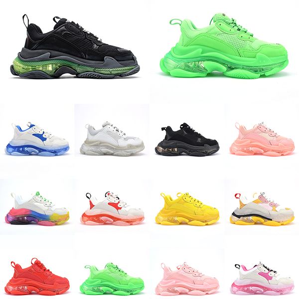 triple s outdoor shoes clear bubble midsole triple black white green men women sneakers platform mens trainers size 36-45
triple s outdoor shoes clear bubble midsole triple black white green men women sneakers platform mens trainers size 36-45