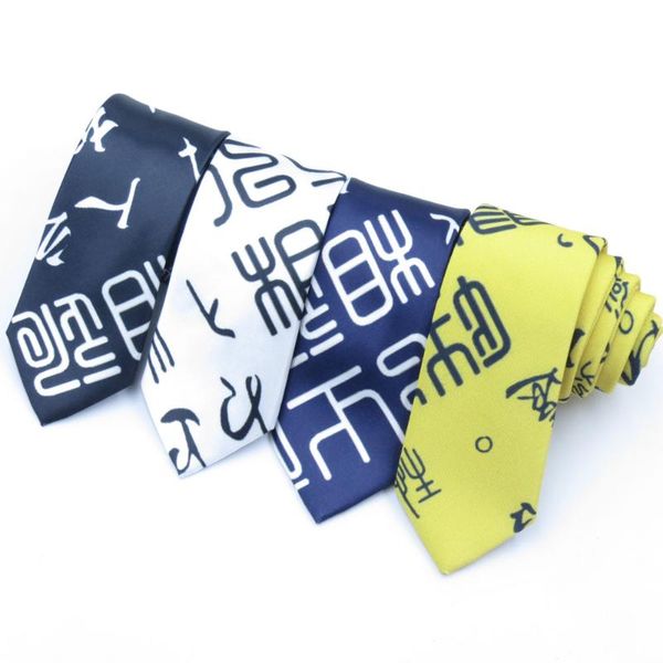 individual chinese character design 6cm narrow tie college wind necktie student's leisure originality gravat ing, Blue;purple
individual chinese character design 6cm narrow tie college wind necktie student's leisure originality gravat ing, Blue;purple
