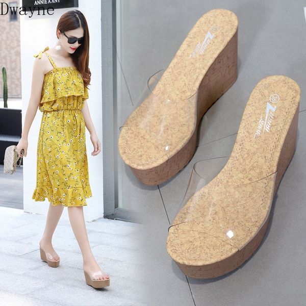 12cm super high heel women's slippers transparent wedge with non-slip slippers leopard fashion high-heeled, Black
12cm super high heel women's slippers transparent wedge with non-slip slippers leopard fashion high-heeled, Black