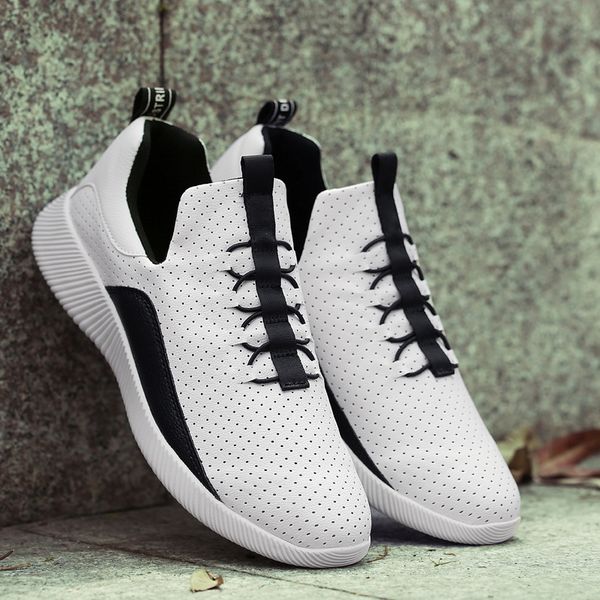 highqualitymensrunningshoesleatherpunchingcasualtideshoesbreathablewaterproofsneakerscushioninglightweightshoes, Black
highqualitymensrunningshoesleatherpunchingcasualtideshoesbreathablewaterproofsneakerscushioninglightweightshoes, Black
