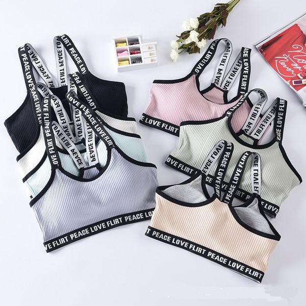 letter sports bra push up fitness running yoga bra underwear cotton sport for women gym wear solid women sportswear, White;black
letter sports bra push up fitness running yoga bra underwear cotton sport for women gym wear solid women sportswear, White;black