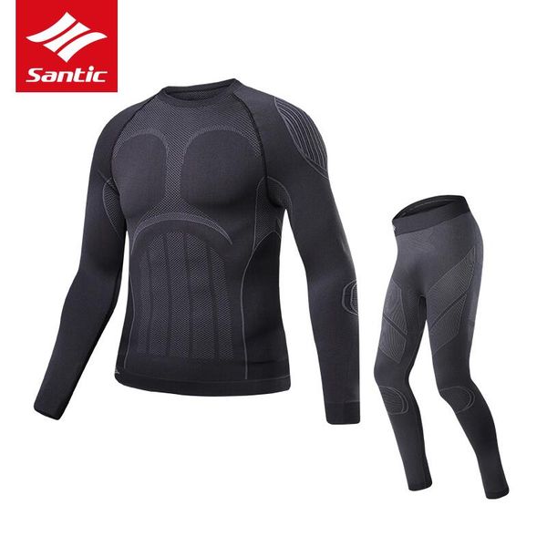 santic men cycling base layer sets kits winter thermal sports mtb road bike clothing running fitnessunderwear suits, Black;red
santic men cycling base layer sets kits winter thermal sports mtb road bike clothing running fitnessunderwear suits, Black;red