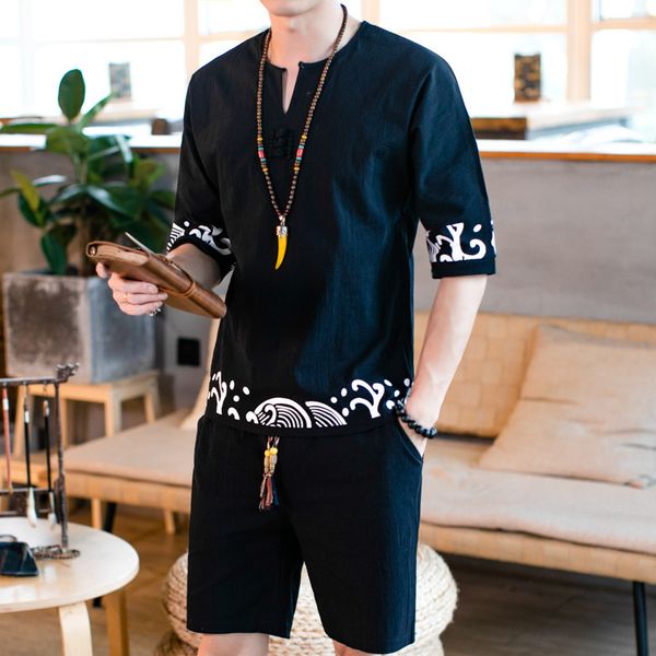summer men yoga set sportswear linen chinese traditional loose casual jogger workout atheltic outfit set sweatshirt+sweatpant, White;red
summer men yoga set sportswear linen chinese traditional loose casual jogger workout atheltic outfit set sweatshirt+sweatpant, White;red