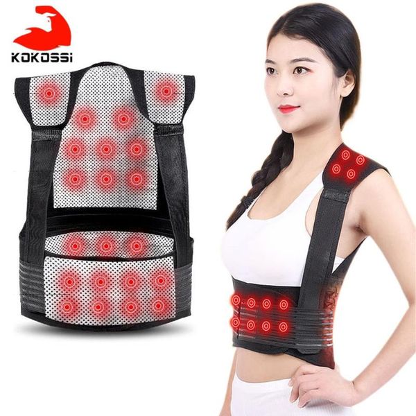 kokossi back support tourmaline product self heating band lumbar brace corset corrector waist belt pain relief massager, Black;blue
kokossi back support tourmaline product self heating band lumbar brace corset corrector waist belt pain relief massager, Black;blue