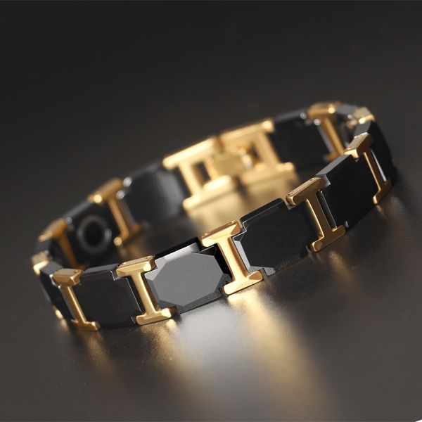 titanium health power bracelet bangle for women jewelry with 4 elements magnetic couples accessories, Black
titanium health power bracelet bangle for women jewelry with 4 elements magnetic couples accessories, Black