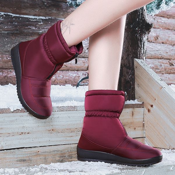 2020 winter snow boots women waterproof boots warm plush casual woman winter shoes thick sole women ankle black red a1778
2020 winter snow boots women waterproof boots warm plush casual woman winter shoes thick sole women ankle black red a1778