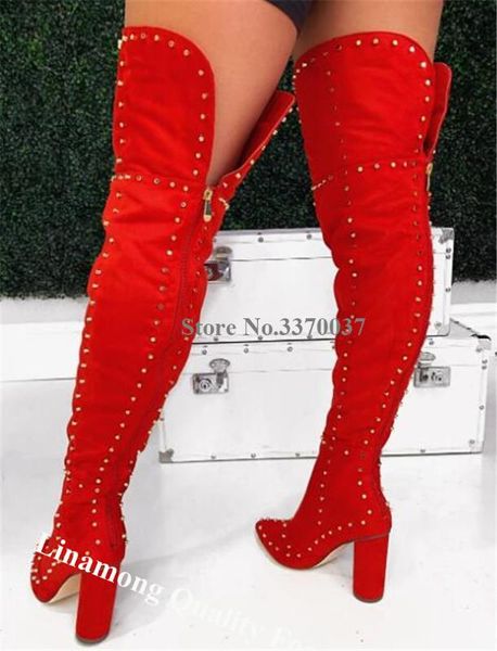 boots linamong est pointed toe over knee chunky heel rivet red black leopard suede leather long thick high
boots linamong est pointed toe over knee chunky heel rivet red black leopard suede leather long thick high