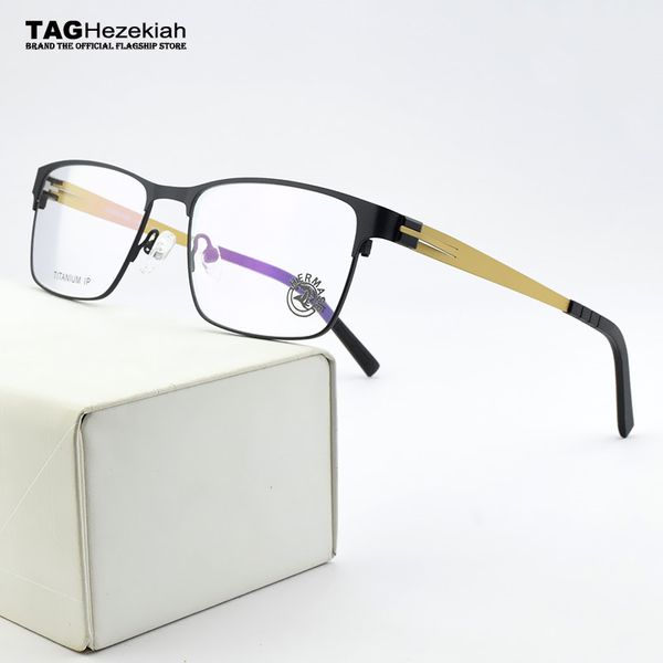 2020 fashion brand titanium glasses frame men frame glasses square eye frames for men spectacle frames myopia eyeglasses, Black
2020 fashion brand titanium glasses frame men frame glasses square eye frames for men spectacle frames myopia eyeglasses, Black