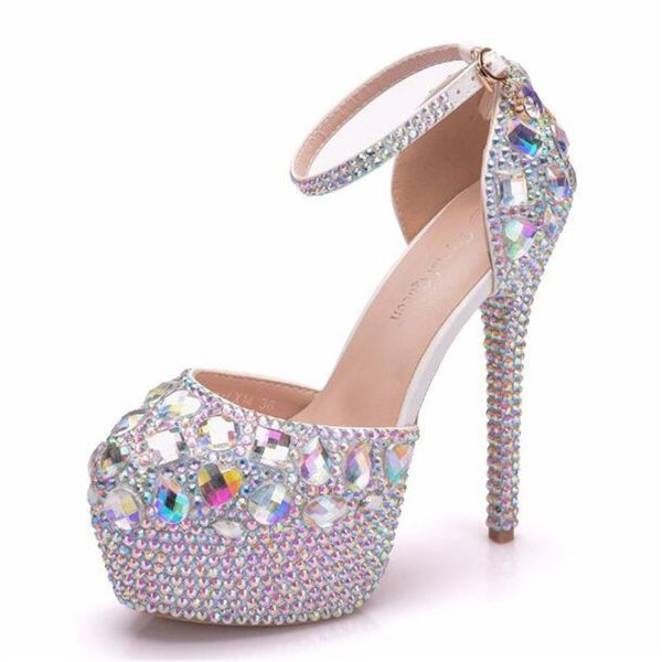 women sandals wedding party pu rhinestones buckle strap 14cm thin high heels pointed toe sandal women shoes 2020 size 35-42, Black
women sandals wedding party pu rhinestones buckle strap 14cm thin high heels pointed toe sandal women shoes 2020 size 35-42, Black
