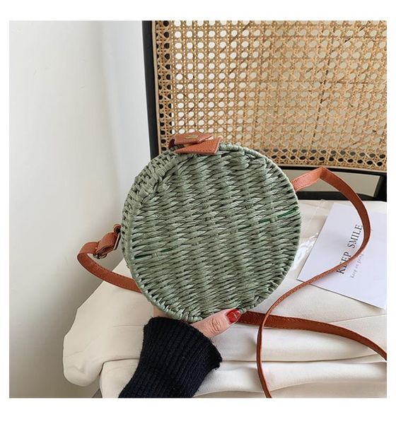 2020 summer beach straw bag round rattan bag handmade woven beach shoulder for women cross body bohemian bolsa
2020 summer beach straw bag round rattan bag handmade woven beach shoulder for women cross body bohemian bolsa
