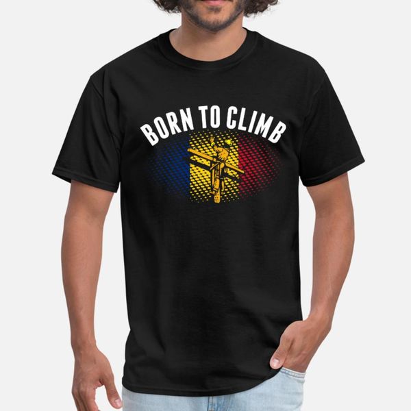 born to climb romanian lineman t shirt men create 100% cotton s-3xl graphic basic spring leisure shirt
born to climb romanian lineman t shirt men create 100% cotton s-3xl graphic basic spring leisure shirt