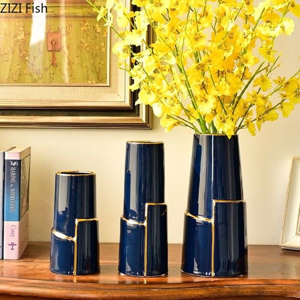3pcs/set outline in gold ceramics vases hydroponics vase flower arrangement desk decoration ornament porcelain modern home decor
3pcs/set outline in gold ceramics vases hydroponics vase flower arrangement desk decoration ornament porcelain modern home decor